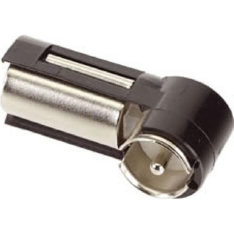 Adaptateur Antenne DIN M ISO F coude