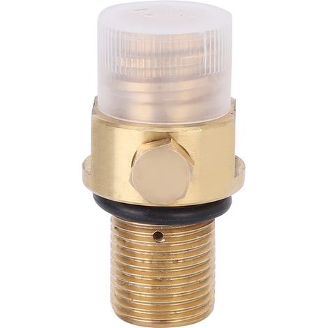 Cartouche d'eau gazeuse, valve pour machine à soda, adaptateur de valve pour machine à soda, filetage M18x1,5 (1/4)