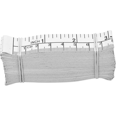 Mètre ruban en papier, 25 pièces, 1m, métrique, pour couture (1/5)