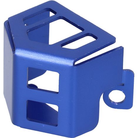 Couvercle de réservoir de liquide de frein arrière en alliage d'aluminium CNC pour moto G310R 2017-2019, bleu. (1/5)