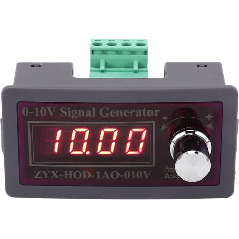 Générateur de signal ajustable 0-10V pour automate, module de commande de fréquence PLC, tension de sortie 15-30VDC. (1/5)