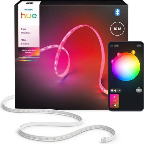 Ampoules connectées Philips Hue Hue Flux strip light 10m EU (1/5)