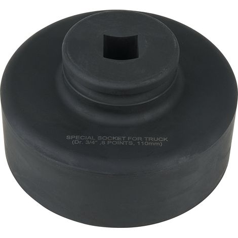 KS Tools 3/4" Achsmuttern-Schlüssel, 8-kant, kurz, 110 mm - 460.2660
