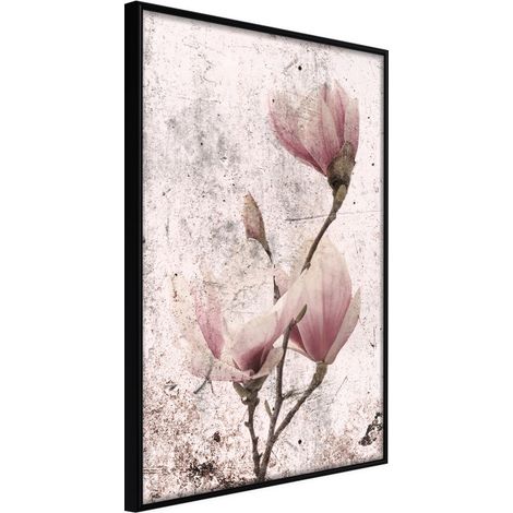 Affiche Murale Encadrée "Queen of Spring Flowers II" 21 x 30 cm Noir