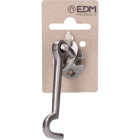 Loquet de bateau 75 mm en laiton nickel mat dans un pendentif en carton EDM (1/3)
