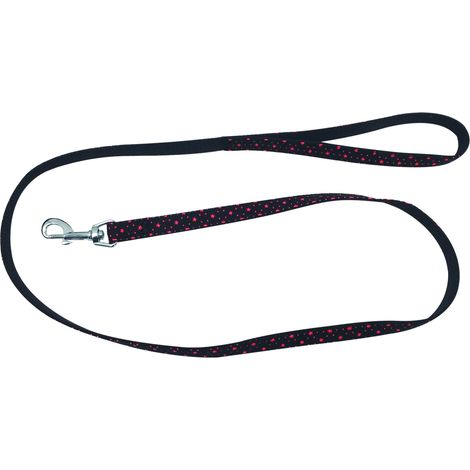 Laisse Black Rose