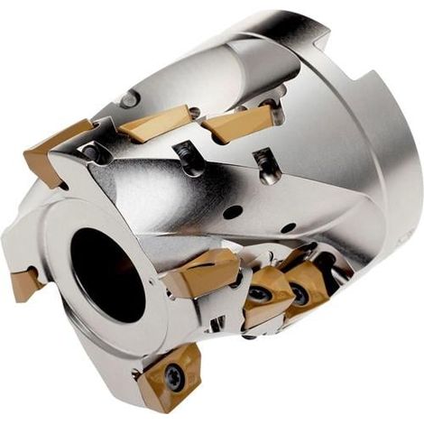 Walzenstirnfräser ISO 50J3R140H50-SAD16E80-C Schneid-D.50mm Rechtslauf PRAMET (1/3)