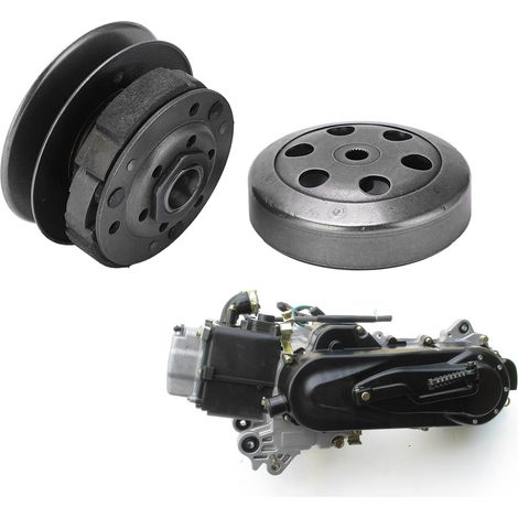 Ensemble roue motrice moteur de moto GY6-50/60/80 (1/5)