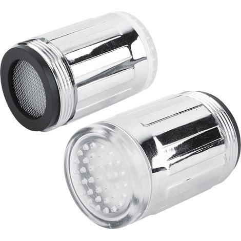 Robinetterie LED Multicolore à Température Régulée avec Convertisseur Emballage Cadeau Élégant-KZQ (1/5)