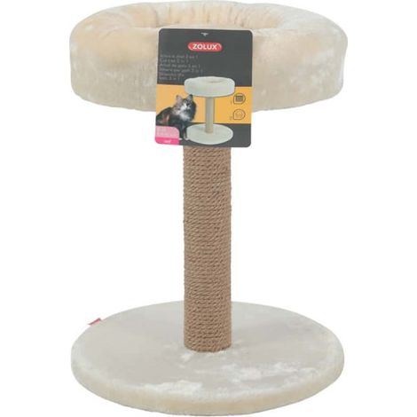 Zolux 2-in-1 Katzenbaum beige, komfortabel und praktisch