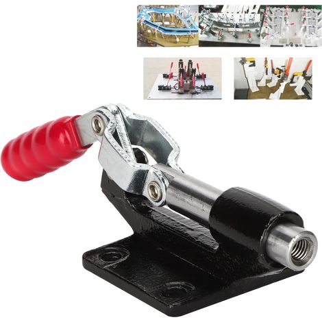 Étau à action rapide GH‑305‑CM 32mm de course en acier inoxydable et plastique pour fixation métallique et PCB - 230kg capacité (1/5)