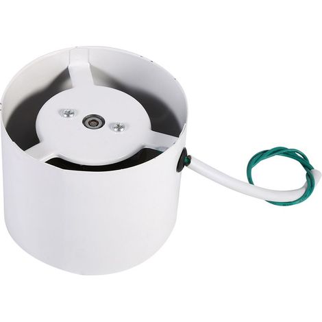 Inline-Rohrventilator für Luftabsaugung, Wohnraumlüftung, Stahl, 220 V, 20 W