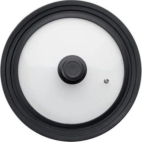 Ibili Couvercle en verre doré 23 cm silicone