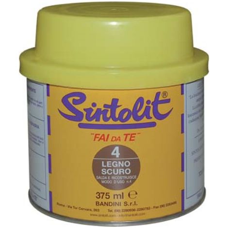 Stucco legno fai da te sintolit scuro gr 375 Bandini