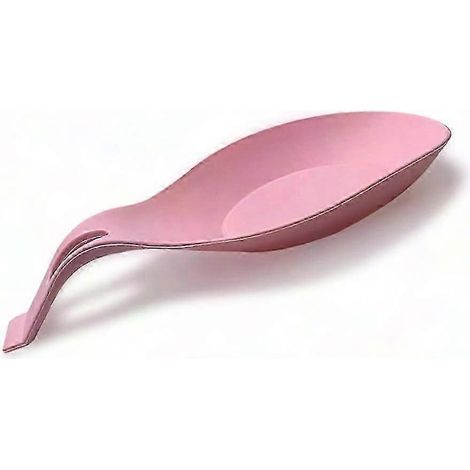 Silikon-Löffelhalter für die Küche – Halter für Kochutensilien wie Pfannenwender, Löffel und Kochgeschirr (Rosa)