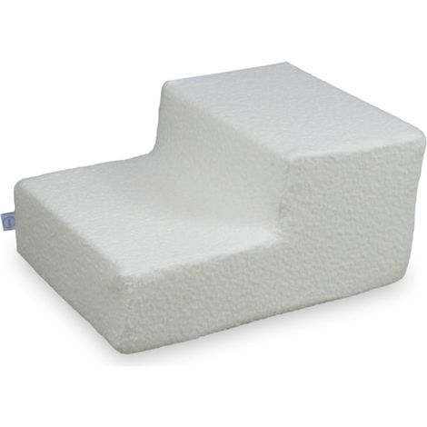 Escalón de espuma para parque infantil, color blanco bouclé. (1/5)