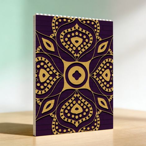 Cadre souvenir en briques pour adultes, cadeau pour anniversaire (1/5)