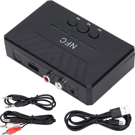 Adaptateur Audio Bluetooth 5.3 USB-C AUX pour Voiture, Maison et Casque (1/5)