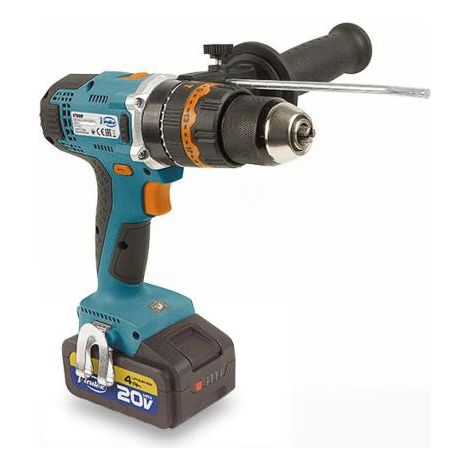 Taladro percutor/atornillador a batería VIRUTEX ATB80 4Ah - (1/5)