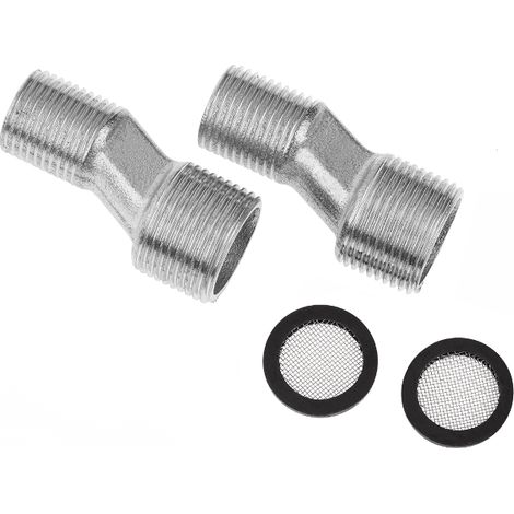 Manivelle pour mini-robinet - 58 mm - Laiton - Chrome - 1/2 x 3/4