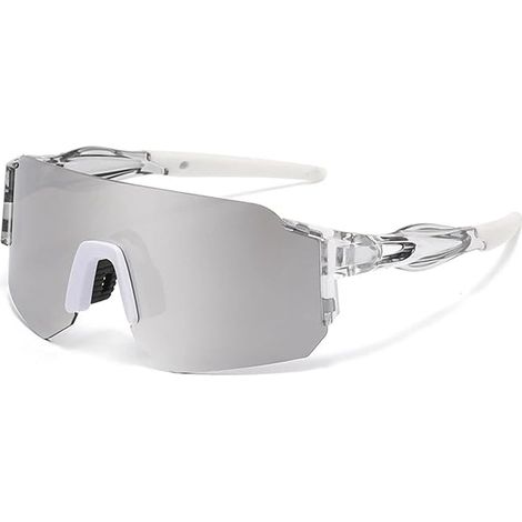 Occhiali da ciclismo, occhiali da sole, occhiali antivento e occhiali per sport all'aria aperta - argento (1/2)