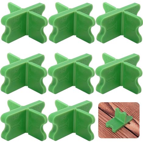 Filiyano-Lot de 8 entretoises de pneu en ABS - 1/16", 1/8", 3/16", 1/4" - entretoises vertes - pour pneus composites imprégnés sous pressionyu (1/5)