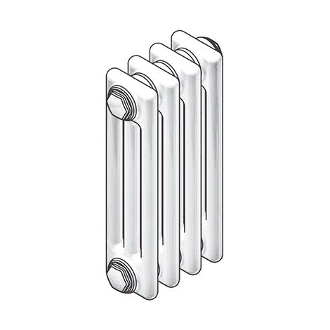 Radiatore tubolare in acciaio 3 colonne zehnder charleston mod. 3067  10 ElementiZEHND