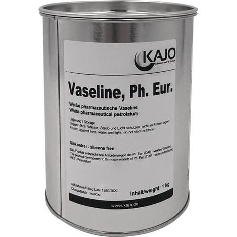 KAJO Vaseline 1 kg weiß 10 Stück ( 4000355265 )
