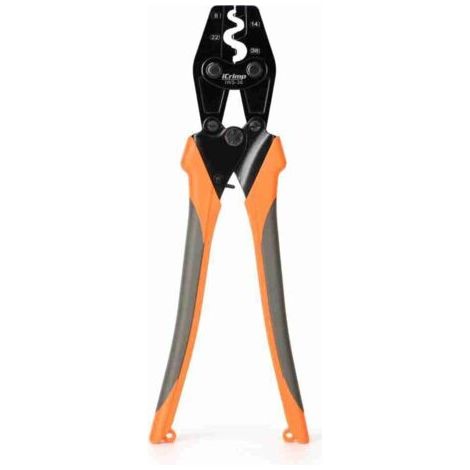 IWS-38 Pince à Sertir à Cliquet 8-38 mm² Avec Mâchoire Polie pour Bornes non Isolées et Connecteurs Enfichables (1/5)