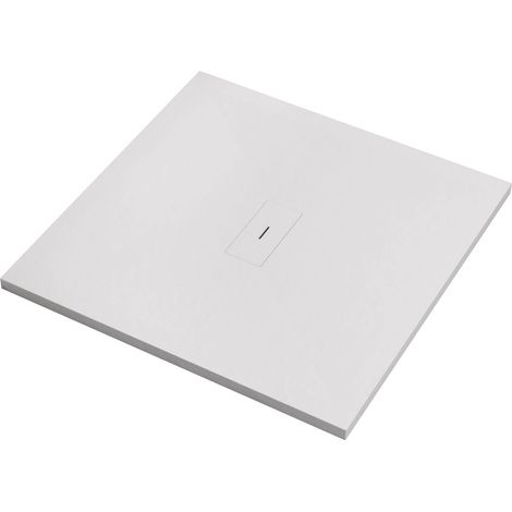 Piatto Doccia in Pietra 80x80 cm Bonussi Manila Bianco (1/5)