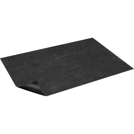 Randaco Grillteppich, Grillmatte 80x120 cm, rutschfeste Unterlage für Grill und Outdoor-Geräte, ölbeständig, Bodenschutz für Garten und Terrasse