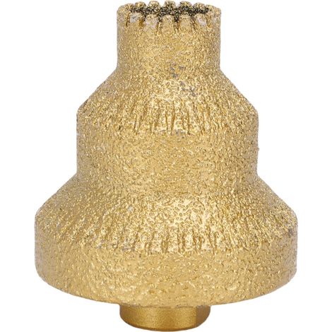 Foret étagé diamanté à dents incisives 20 mm, 35 mm, 50 mm, alésoir conique multicouche pour projets de menuiserie et de carrelage M14 (1/5)