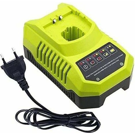 Kaelt - Le chargeur de batterie Ryobi P117 P118 P118 est adapté pour remplacer le chargeur Ryobi P108/P117 Ryobi peut charger une batterie lithium-nickel 12-18V (1/4)