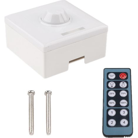 Panneau De Variateur Rotatif De Lumière LED DC12V Avec Télécommande IR Pour Lumière LED (1/5)