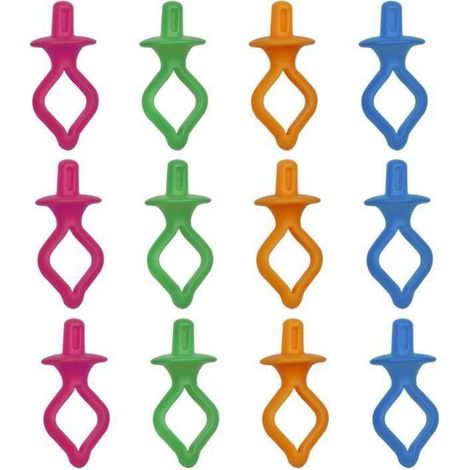 Set mit 12 Spulenklammern, Spulenhalteklammern, Spulenfadenklammern, Spulenklammern für Nähmaschinen (1/3)