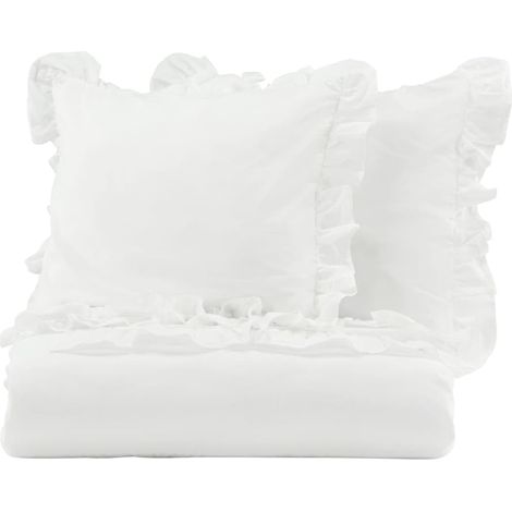 Ensemble de lit Levi 220x240 cm Coton Blanc Venture Home (1/5)