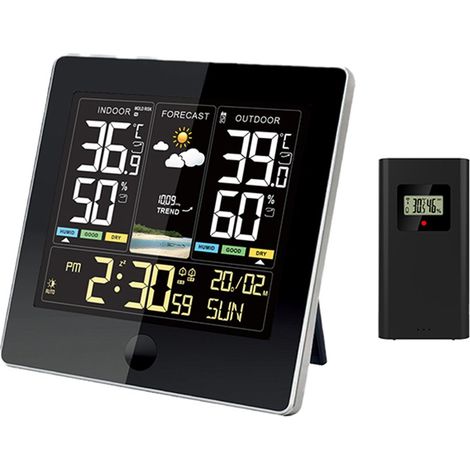 Wetterstation für drinnen und draußen SANS MARQUE (1/3)