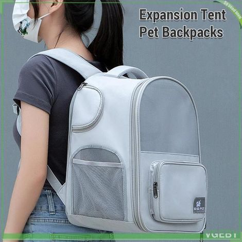 Sac de transport pour animaux - FAFEICY - Sac à dos pliable - Ventilé - Résistant à l'eau - Support rigide (1/5)