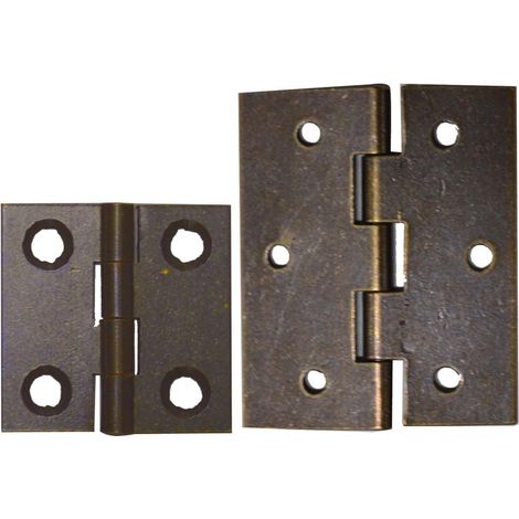 CERNIERA MOBILI ALA PIANA OTTONE BRONZATO 40X35MM