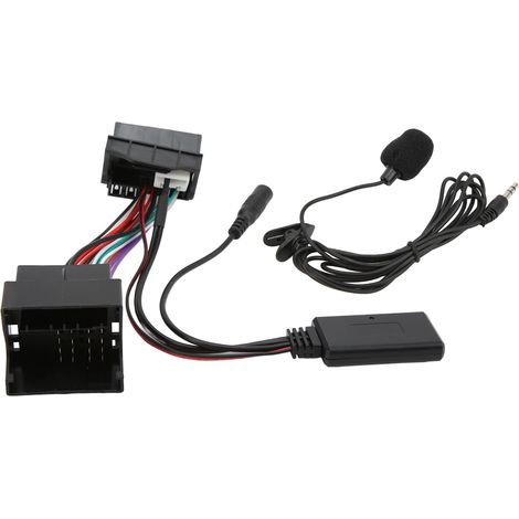 Bluetooth 5.0 Freisprecheinrichtung mit externem Mikrofon und AUX-Kabeladapter für Citroën C5 C6 C8 C2 C3 Autoradio, Ersatzteilbaugruppe (1/5)