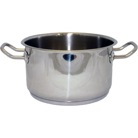 Borella 1362 Veronica Casseruola Acciaio Inox 18-10 diametro 24 cm Induzione colore Acciaio