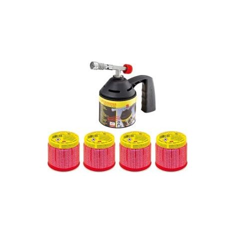 ROTHENBERGER  Industrial  RoFlame  Picard  Eco  Set  +  4x  C200  ILL  Gas  Cartridges  -  1000000982 (1/3)