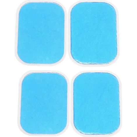 Replaceable hydrogel pads for EMS muscle stimulator, abdominal massage and slimming device 05138-AquaForge