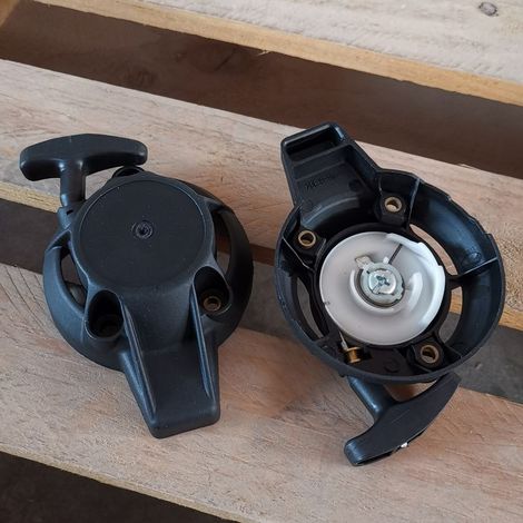Démarreur GX25 à tirette manuelle 28400-Z0H-003, 28400-Z0H-305, démarreur à tirette manuelle, convient au moteur Honda GX25. (1/3)
