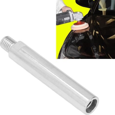 Tige d'extension pour polisseuse rotative M14, tige d'extension pour meuleuse d'angle M14, adaptée au polissage pour l'entretien automobile, 120 mm. (1/5)