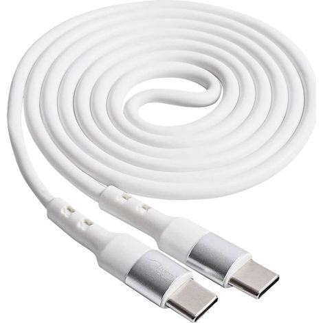 Câble USB-C Akyga AK-USB-40 60 W 3 A PD QC Blanc 1 m
