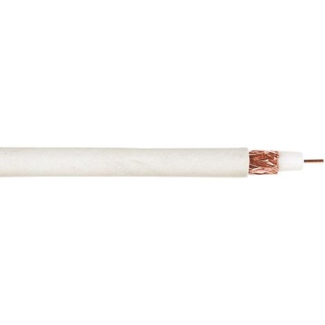 Rollo cable coaxial antena TV cobre -