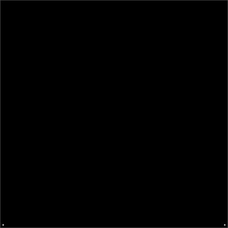 Le Marquier – Plaque de sol carrée noire 75x75cm en acier peint – Protection contre rayonnement thermique – Pour poêles à bois et granulés