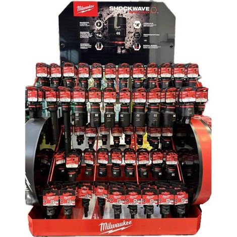 Chiave Bussola a Macchina 1/2" Shockwave Milwaukee 30MM CORTA (1/4)