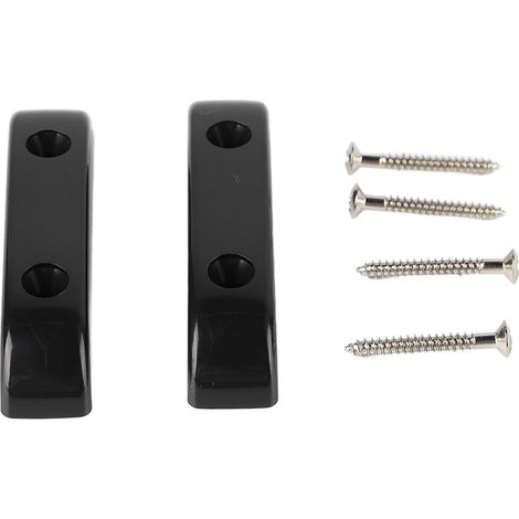 2 Supports de Guitare Jazz Anti-Glisse Léger avec Support Pouce, Noir GM01 (1/5)